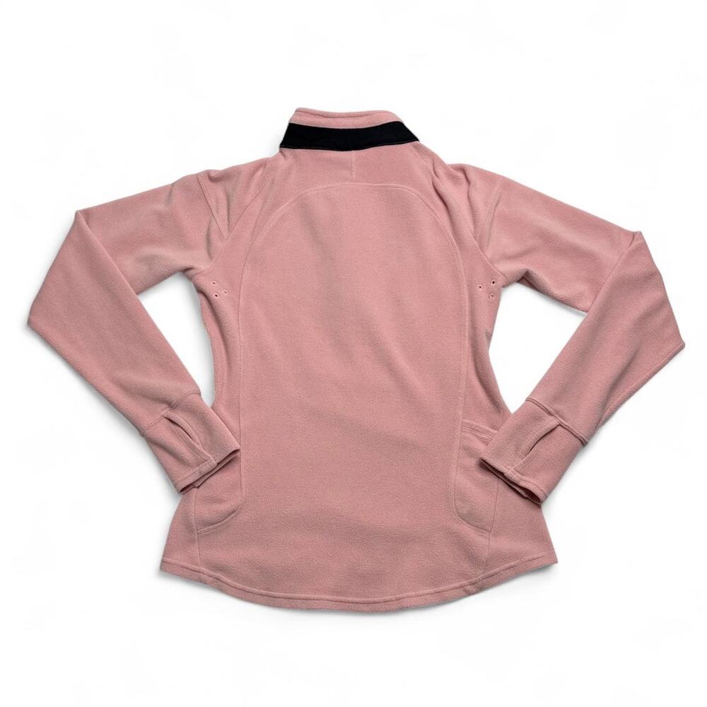 Pink Vintage Nike quarter zip womens sweatshirt in a Small embroidered logo - Picture 7 of 8